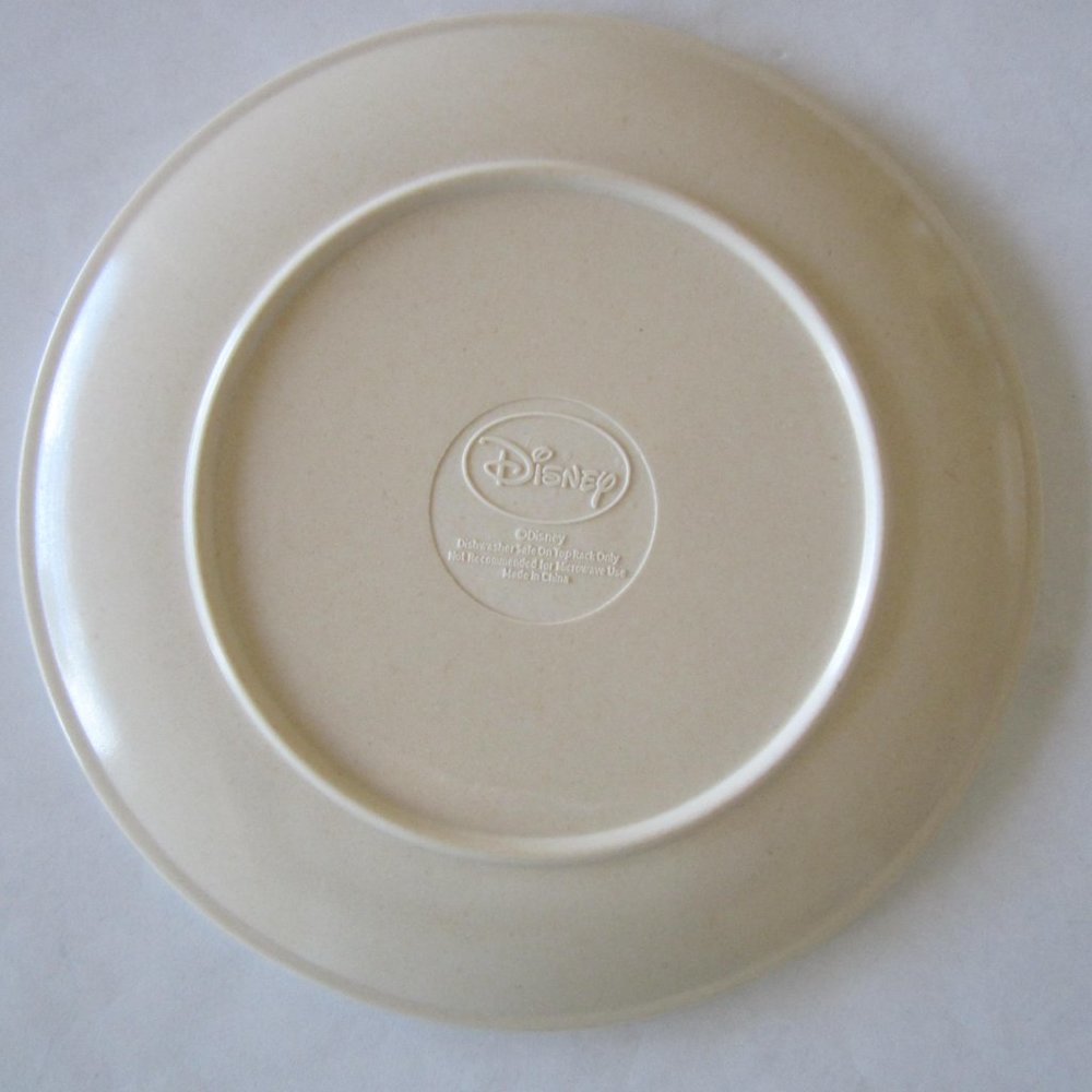 Disney Mickey Minnie Shamrock St. Patrick's Day 4 Bamboo Plates - Picture 5 of 5